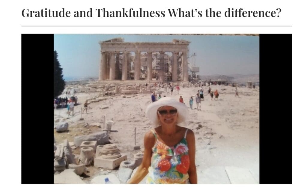 Do you know the difference between Gratitude and Thankfulness